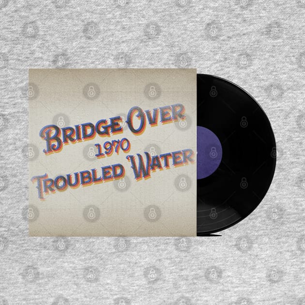 RETRO VINYL OVER BRIDGE 1970 by elSALMA